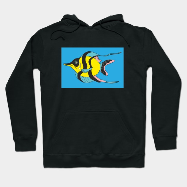 Tropical fish Hoodie by Alekvik